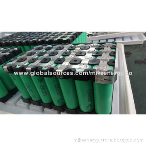 Lithium-ion Battery Pack with Samsung ICR18650 Cells, 14.8V Voltage and 15.4Ah Capacity